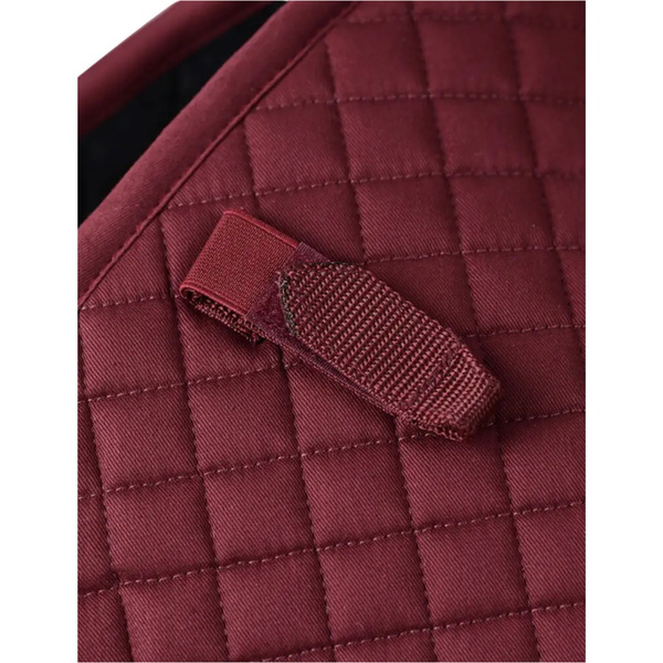 2025 Weatherbeeta Prime Air-Tec Jump Shaped Saddle Pad 1028251 - Burgundy
